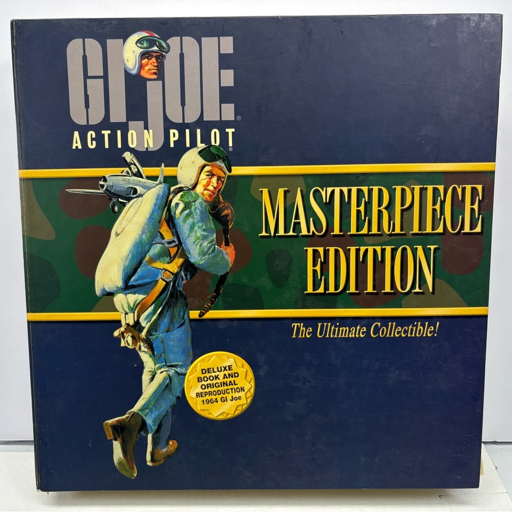 NEW VTG Miliary G.I. Joe Masterpiece Edition Action Figure Pilot White Version